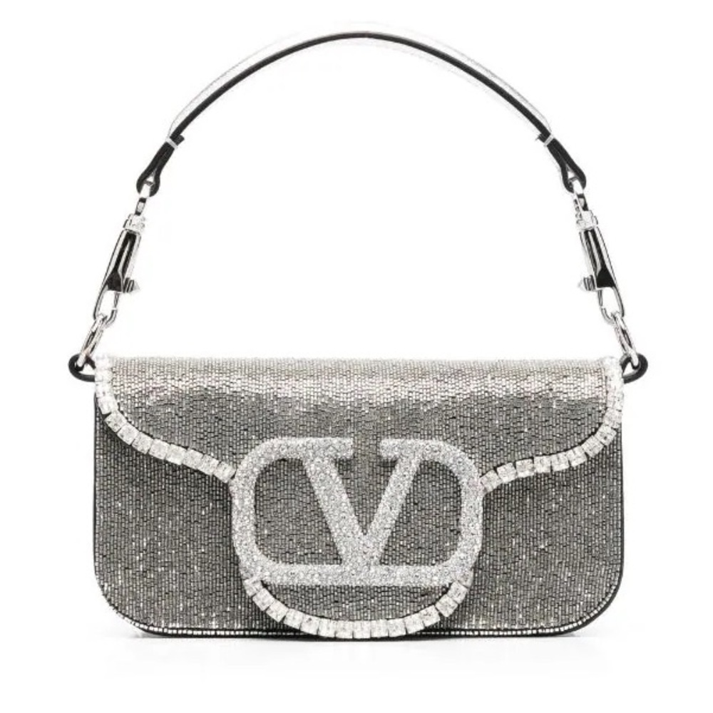 Valentino small Locò embroidered shoulder bag